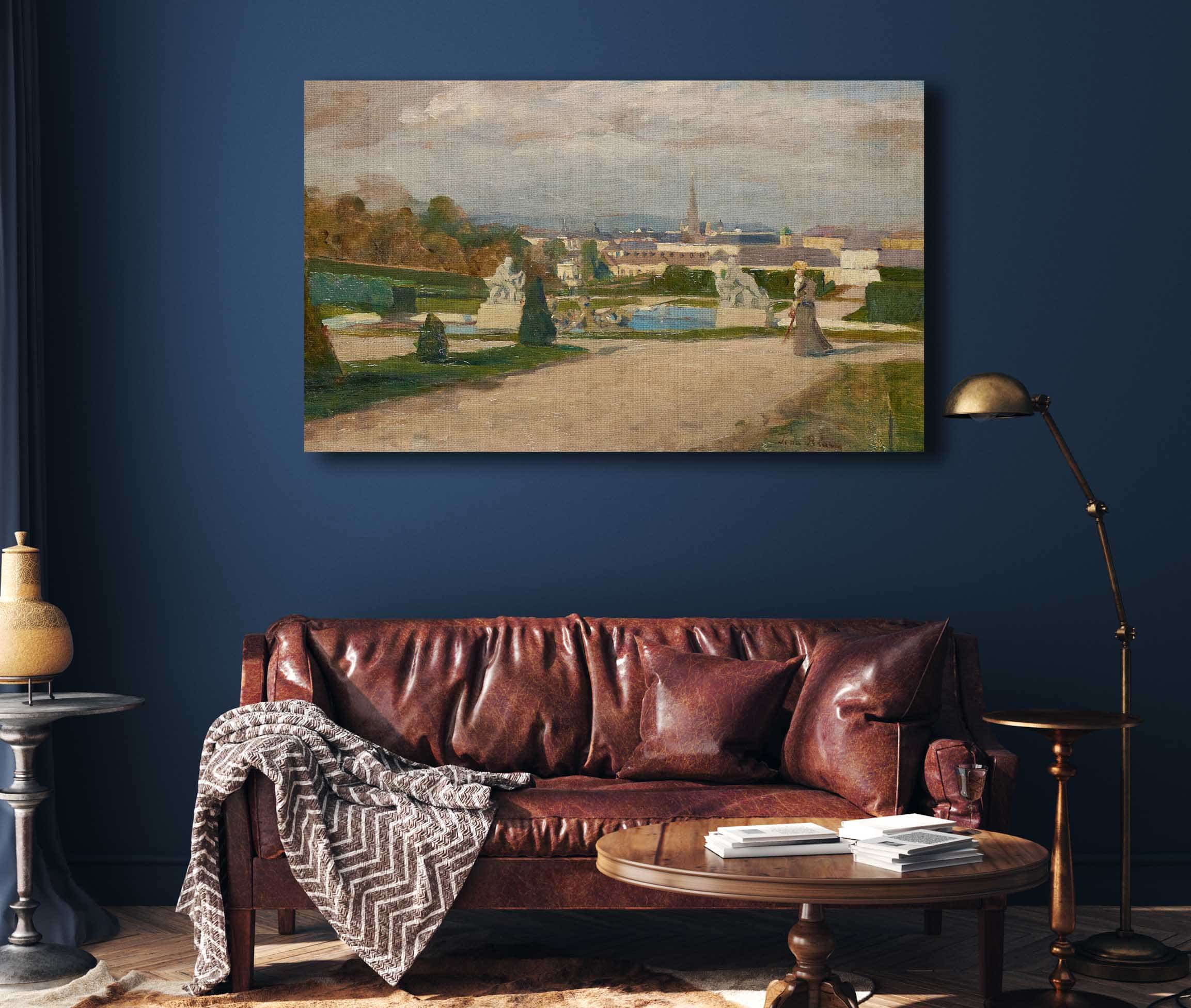 Aus Dem Belvedere by Tina Blau