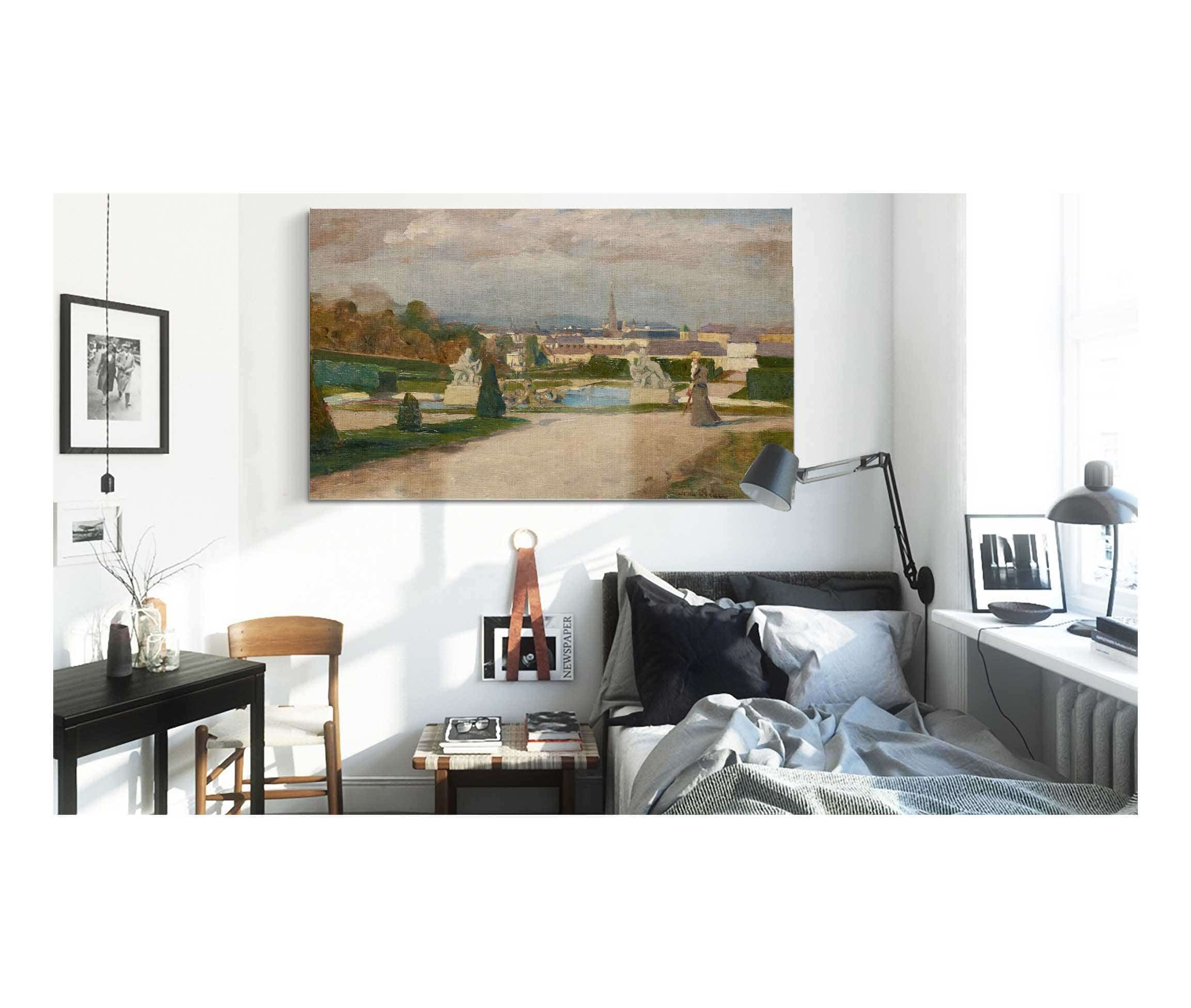 Aus Dem Belvedere by Tina Blau
