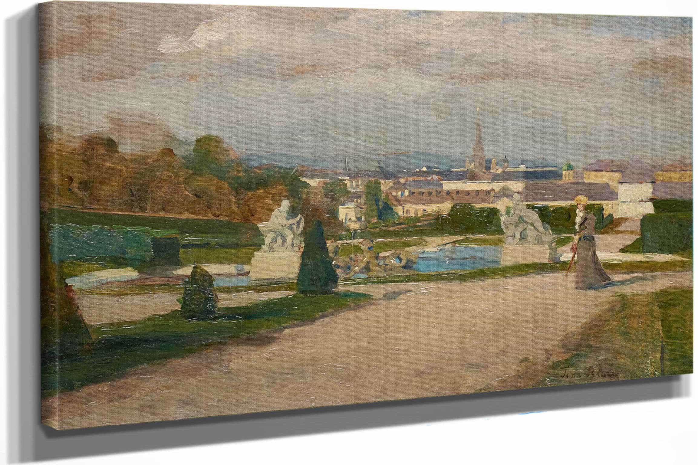 Aus Dem Belvedere by Tina Blau