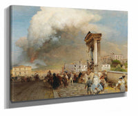 Ausbruch Des Vesuv by Oswald Achenbach