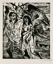 Austreibung Aus Dem Paradies by Lovis Corinth