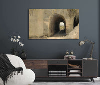 Auteuil Un Passage Voute by Jean Baptiste Camille Corot