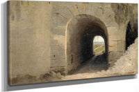 Auteuil Un Passage Voute by Jean Baptiste Camille Corot