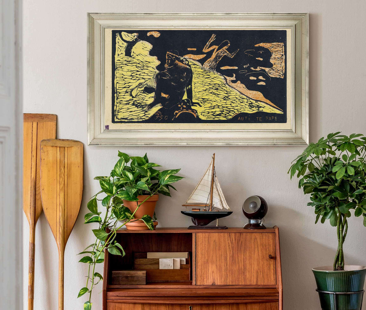 Auti Te Pape Women At The River by Paul Gauguin