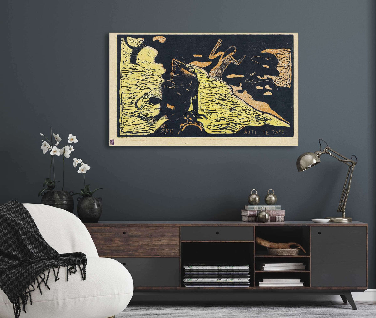 Auti Te Pape Women At The River by Paul Gauguin