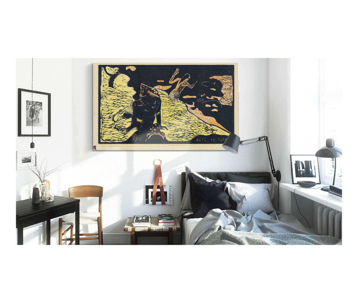 Auti Te Pape Women At The River by Paul Gauguin