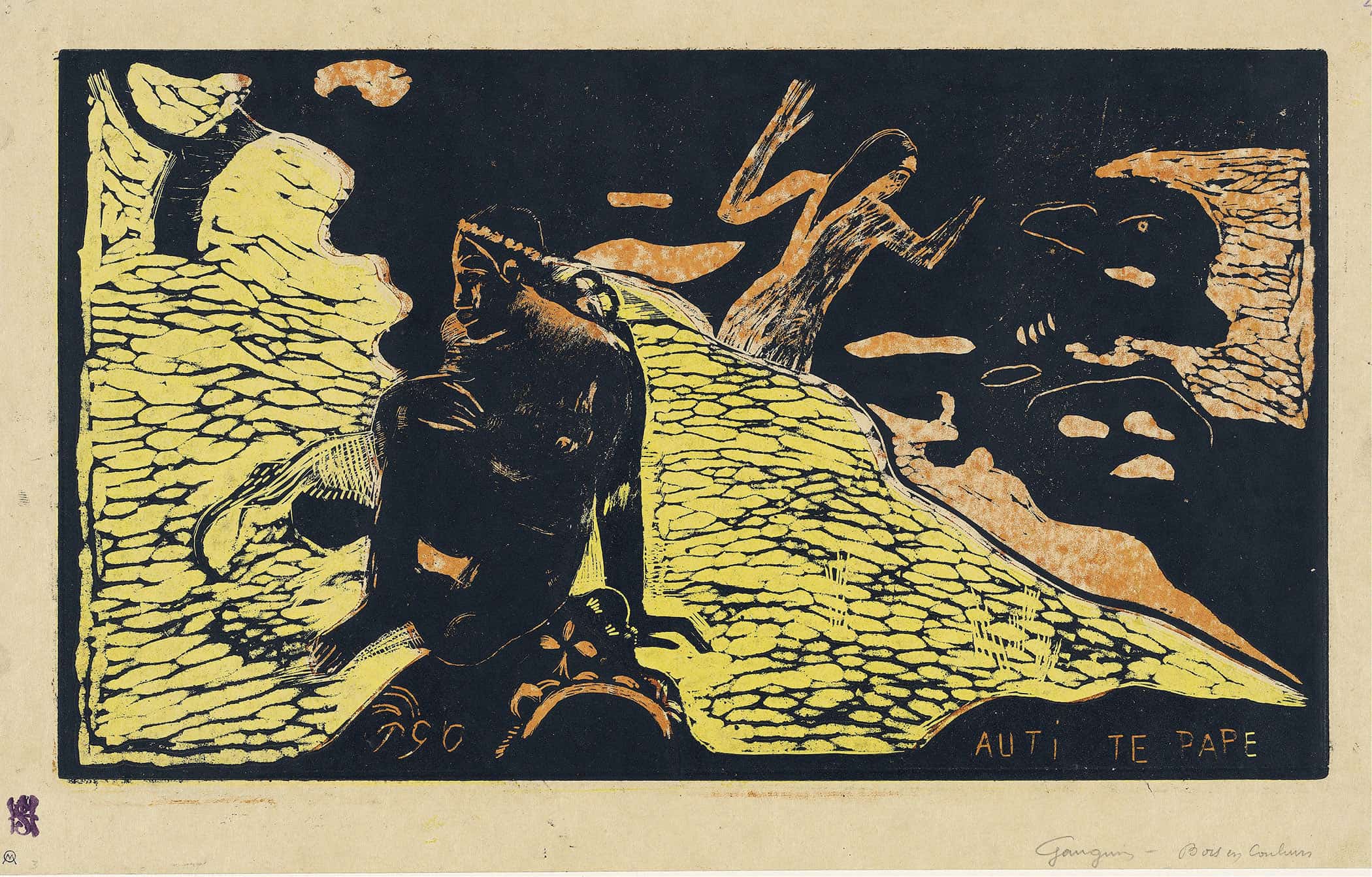 Auti Te Pape Women At The River by Paul Gauguin