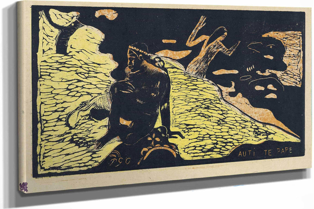 Auti Te Pape Women At The River by Paul Gauguin