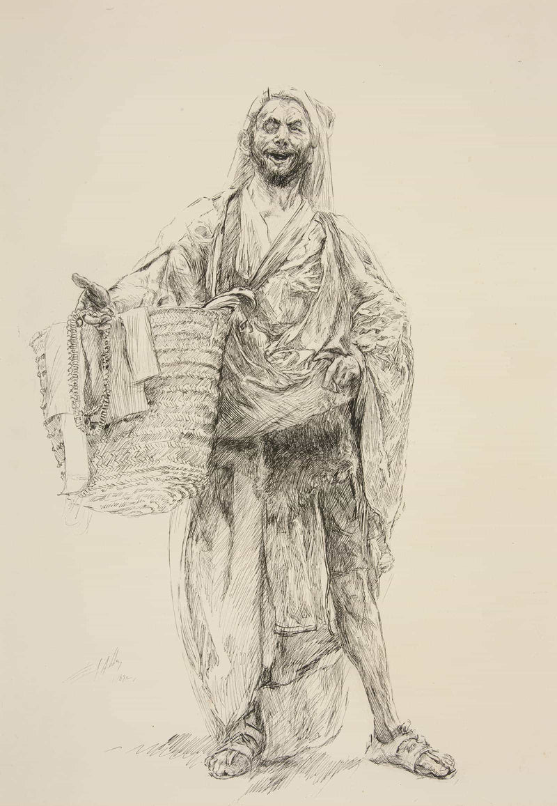 Autolycus Act Iv Scene Ii The Winters Tale by Edwin Austin Abbey