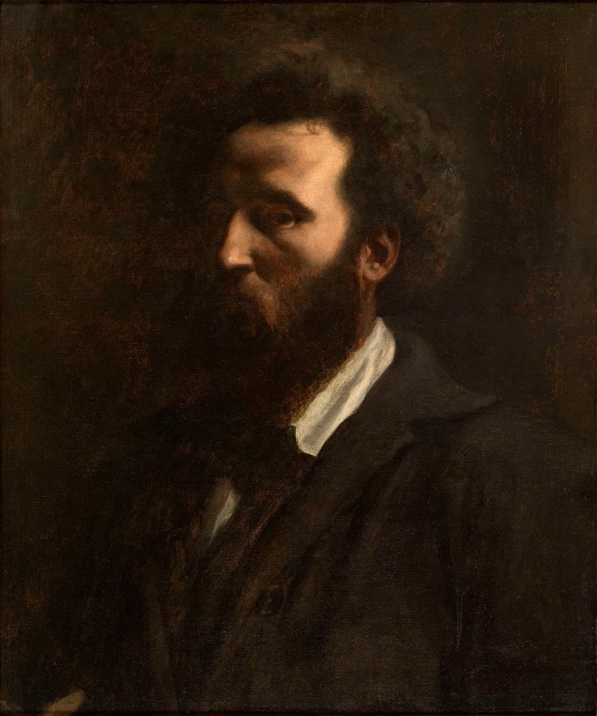 Autoportrait by Pierre Puvis De Chavannes