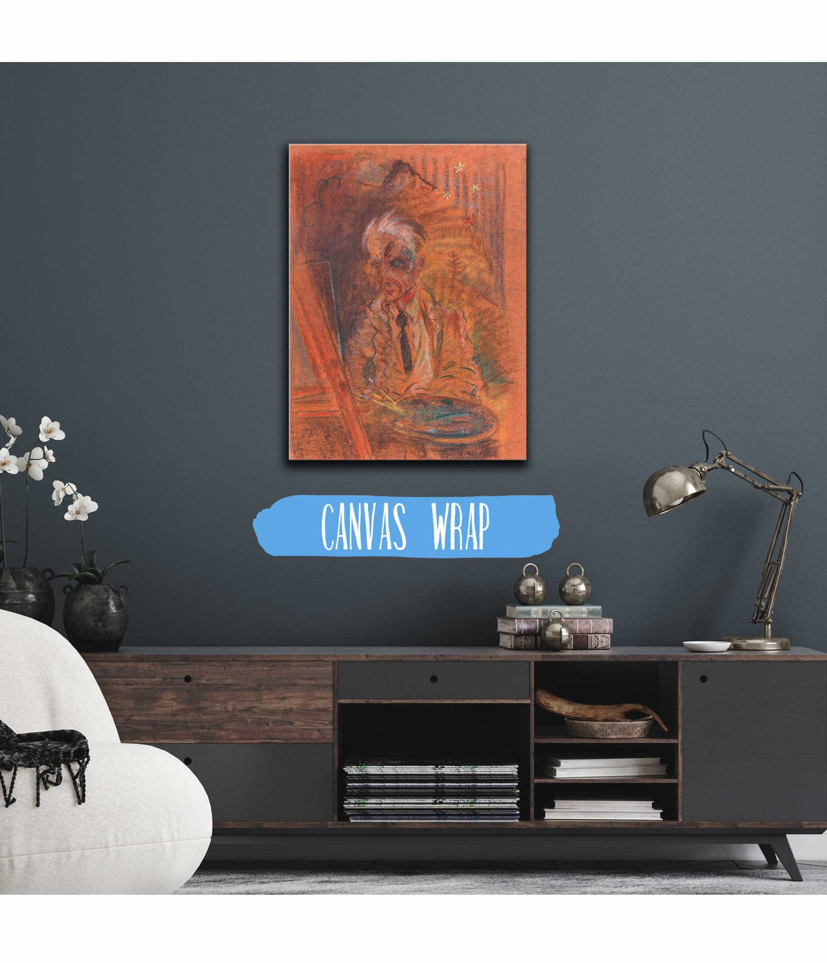 Autoportret S Paletou   by Arnold Peter Weisz Kubincan