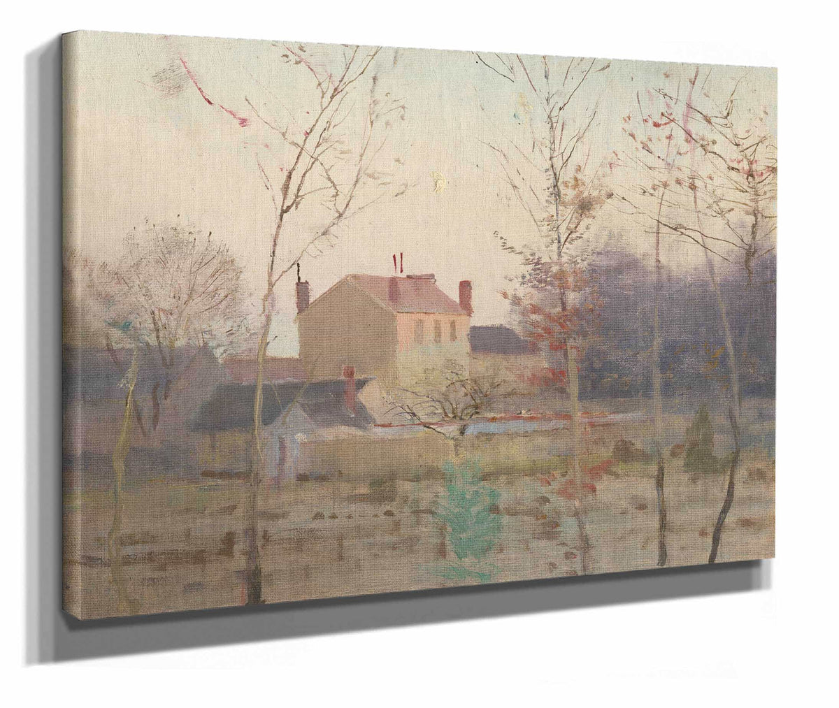 Autumn At The Edge Of A City  by Ladislav Mednyanszky