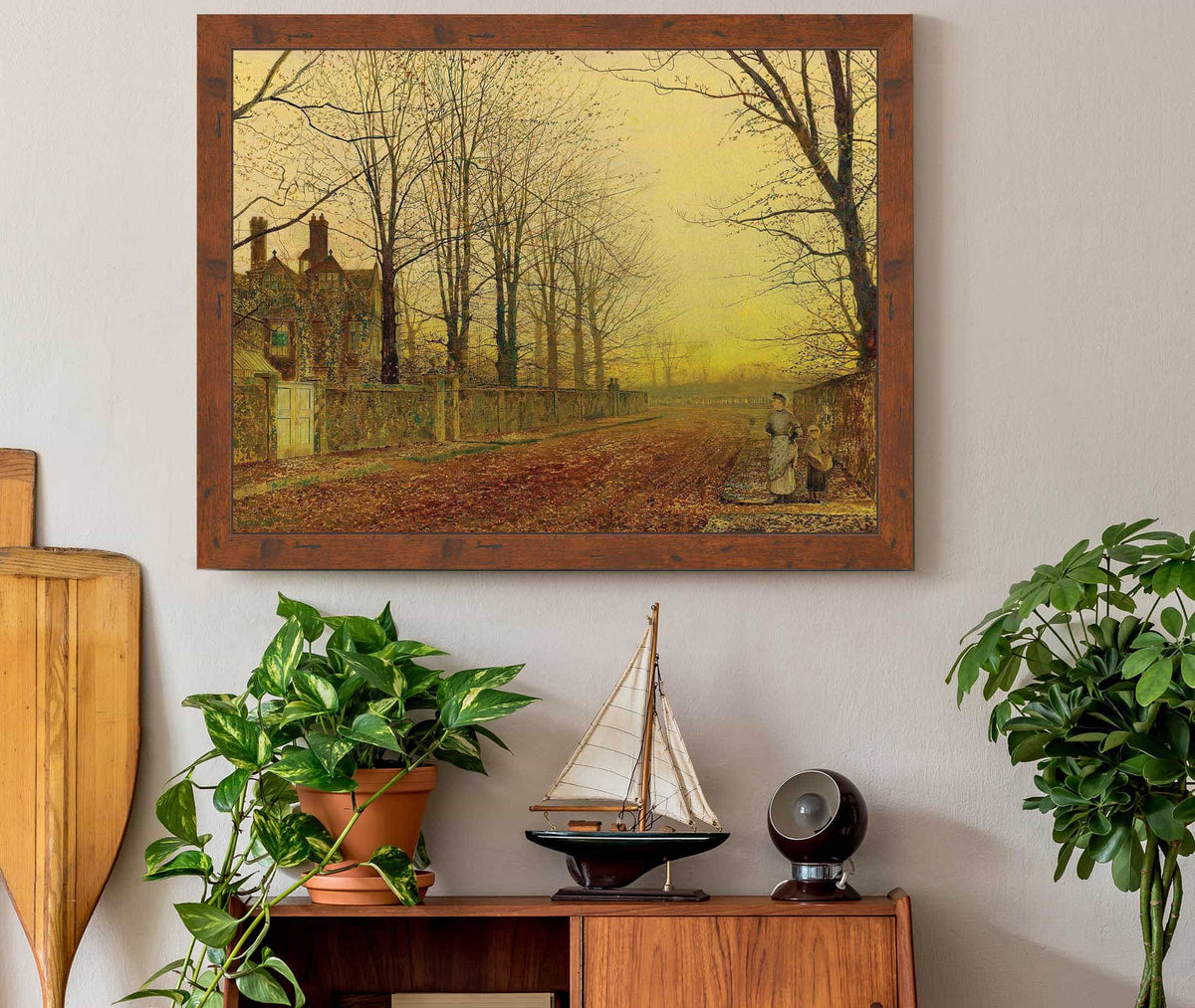 Autumn Glory by John Atkinson Grimshaw