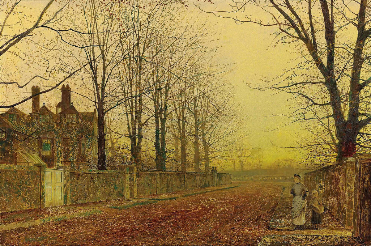 Autumn Glory by John Atkinson Grimshaw