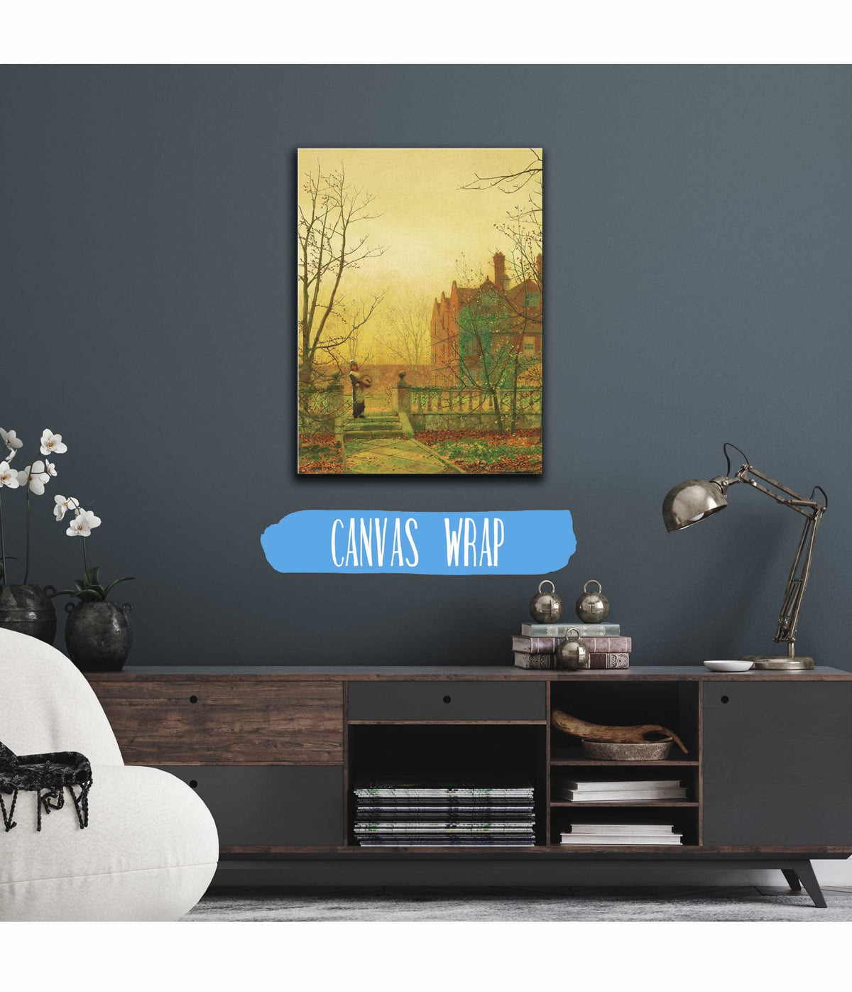 Autumn Gold by John Atkinson Grimshaw