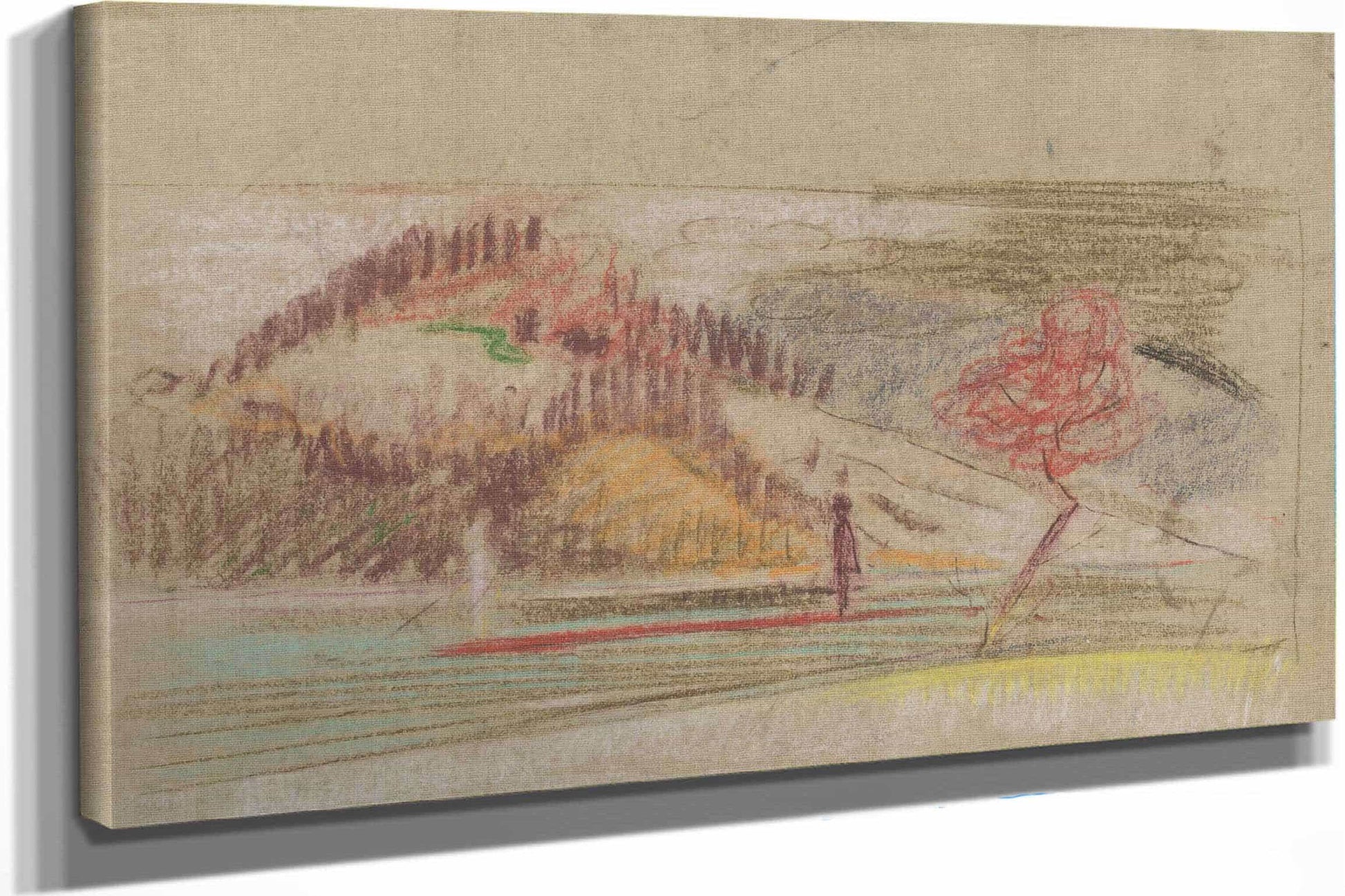 Autumn Landscape   by Arnold Peter Weisz Kubincan