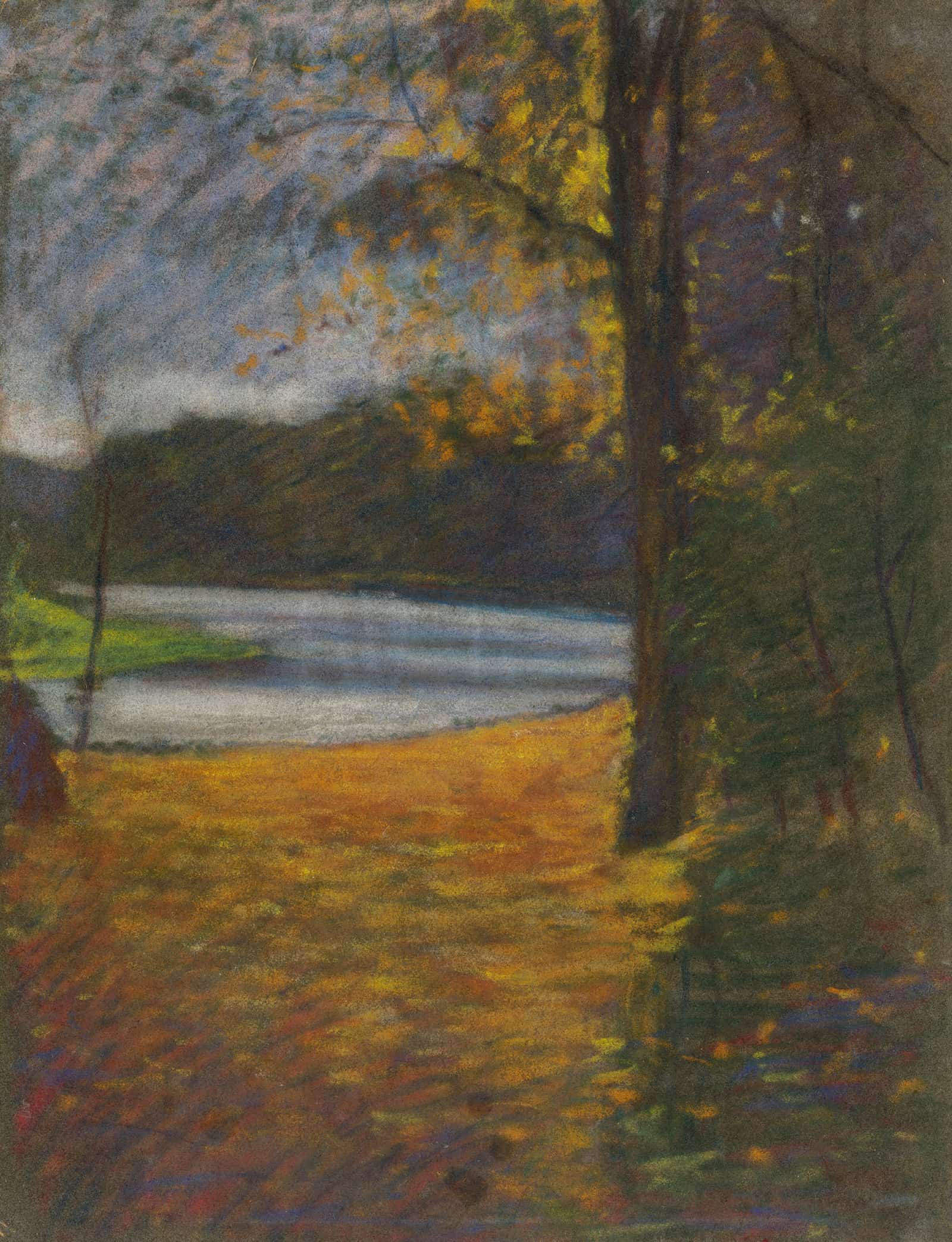 Autumn Landscape   by Ladislav Mednyanszky