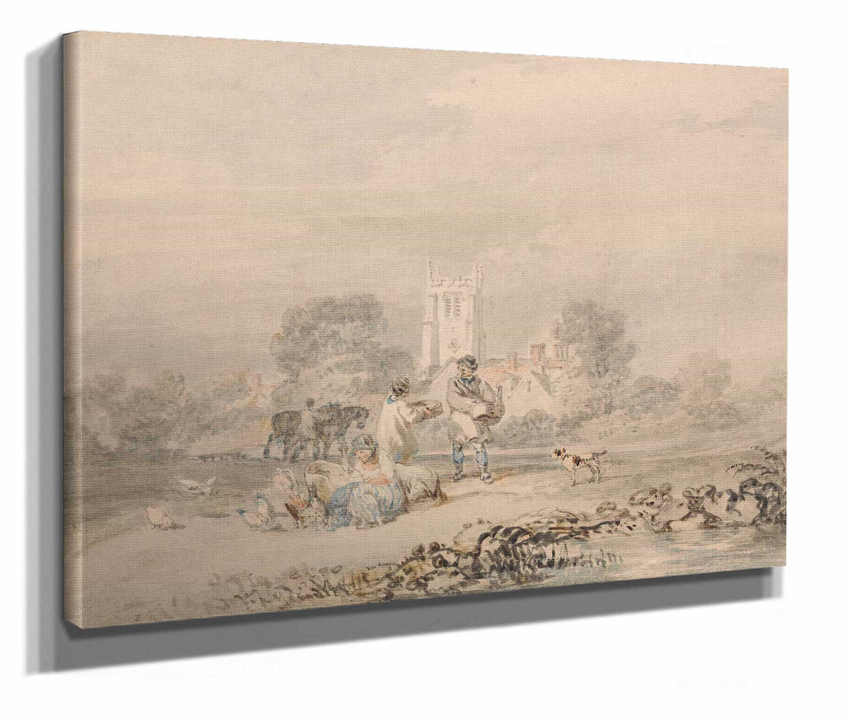 Autumn Sowing Of The Grain by Joseph Mallord William Turner