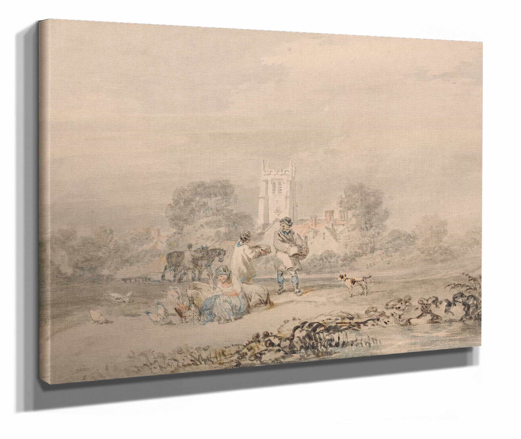 Autumn Sowing Of The Grain by Joseph Mallord William Turner