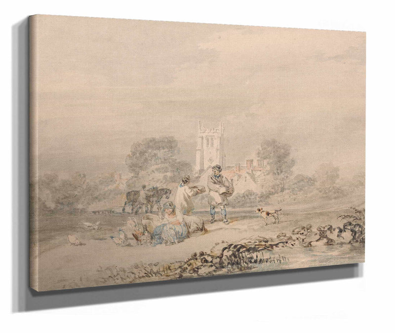 Autumn Sowing Of The Grain by Joseph Mallord William Turner