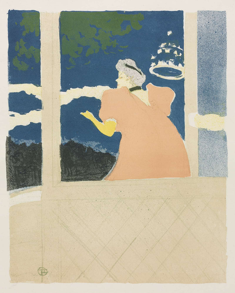 Aux Ambassadeurs by Henri De Toulouse Lautrec