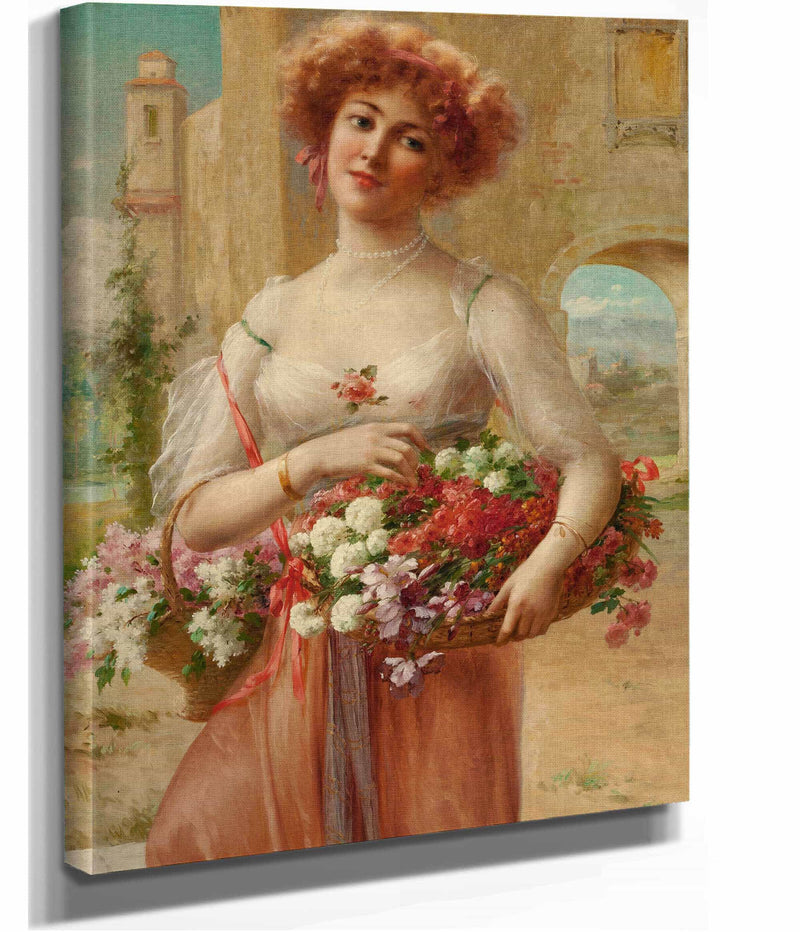Aux Roses by Emile Vernon