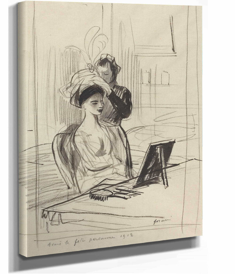 Avant La Fete Persane by Jean Louis Forain