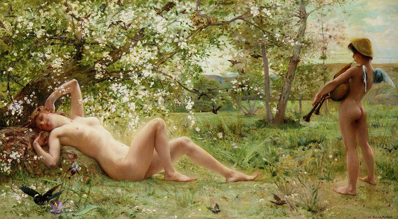 Awakening Spring by Luc Olivier Merson