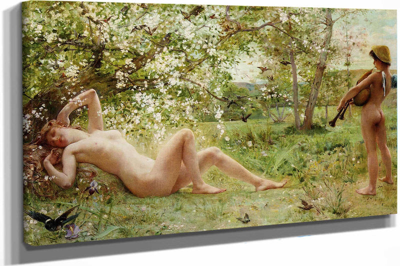 Awakening Spring by Luc Olivier Merson