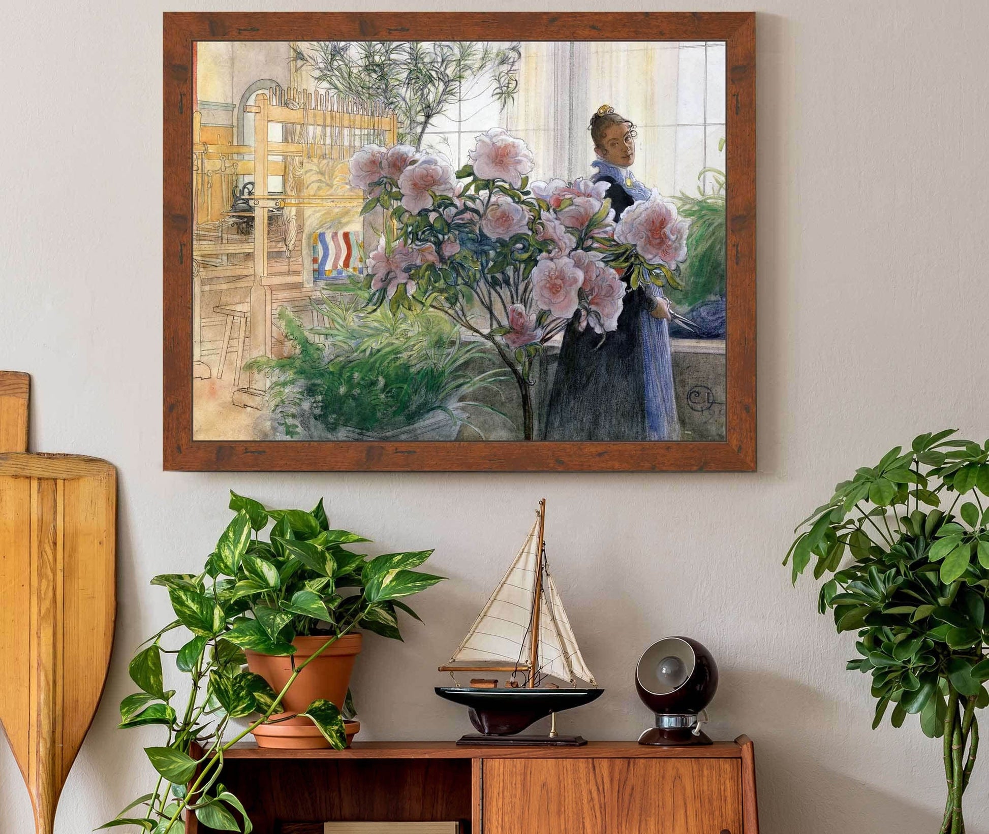 Azalea by Carl Larsson