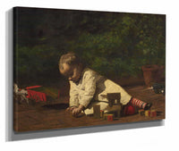 Baby At Play by Thomas Eakins