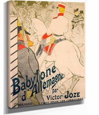 Babylone Dallemagne by Henri De Toulouse Lautrec