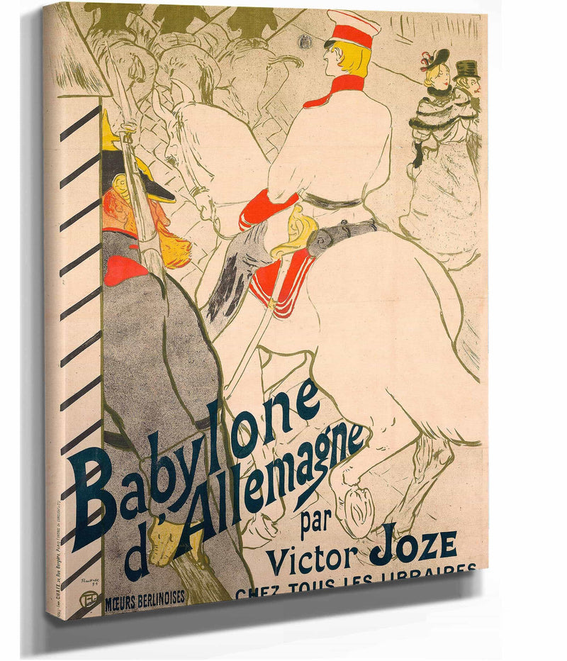 Babylone Dallemagne by Henri De Toulouse Lautrec