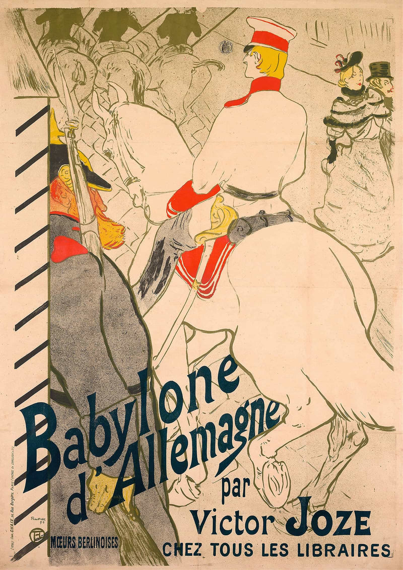Babylone Dallemagne by Henri De Toulouse Lautrec