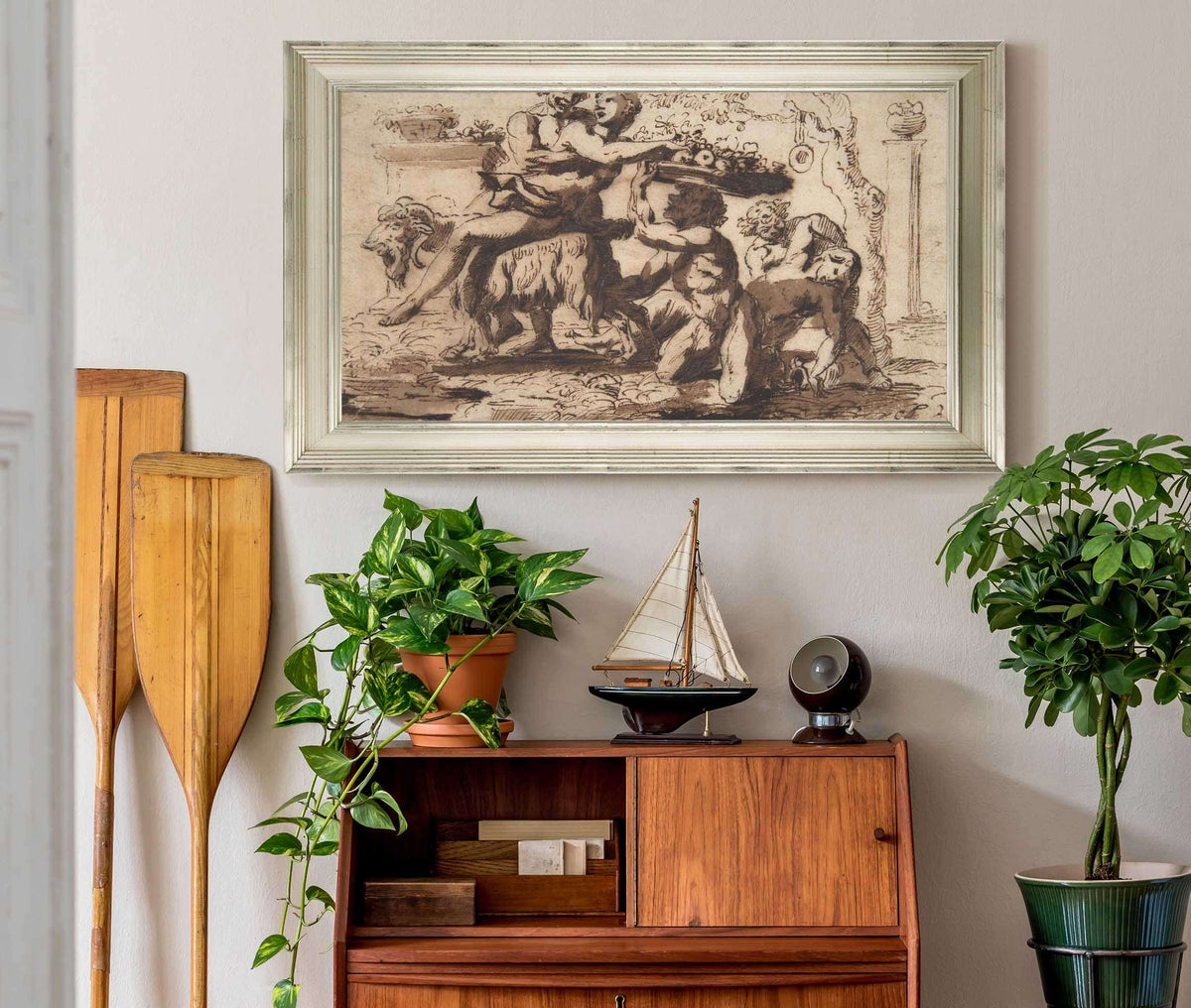 Bacchanal   by Nicolas Poussin