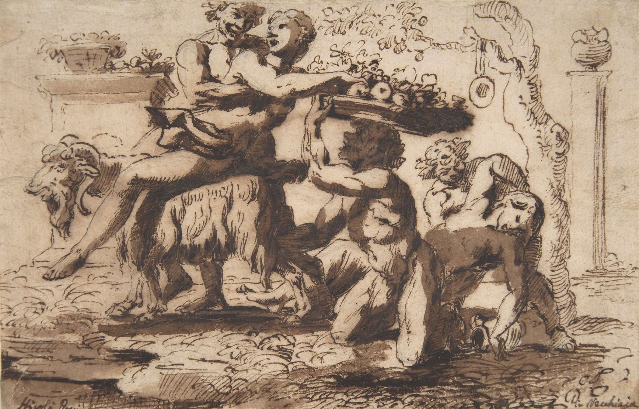Bacchanal   by Nicolas Poussin