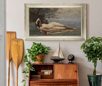 Bacchante By The Sea by Jean Baptiste Camille Corot