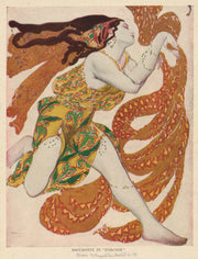 Bacchante In Narcisse  by Leon Bakst