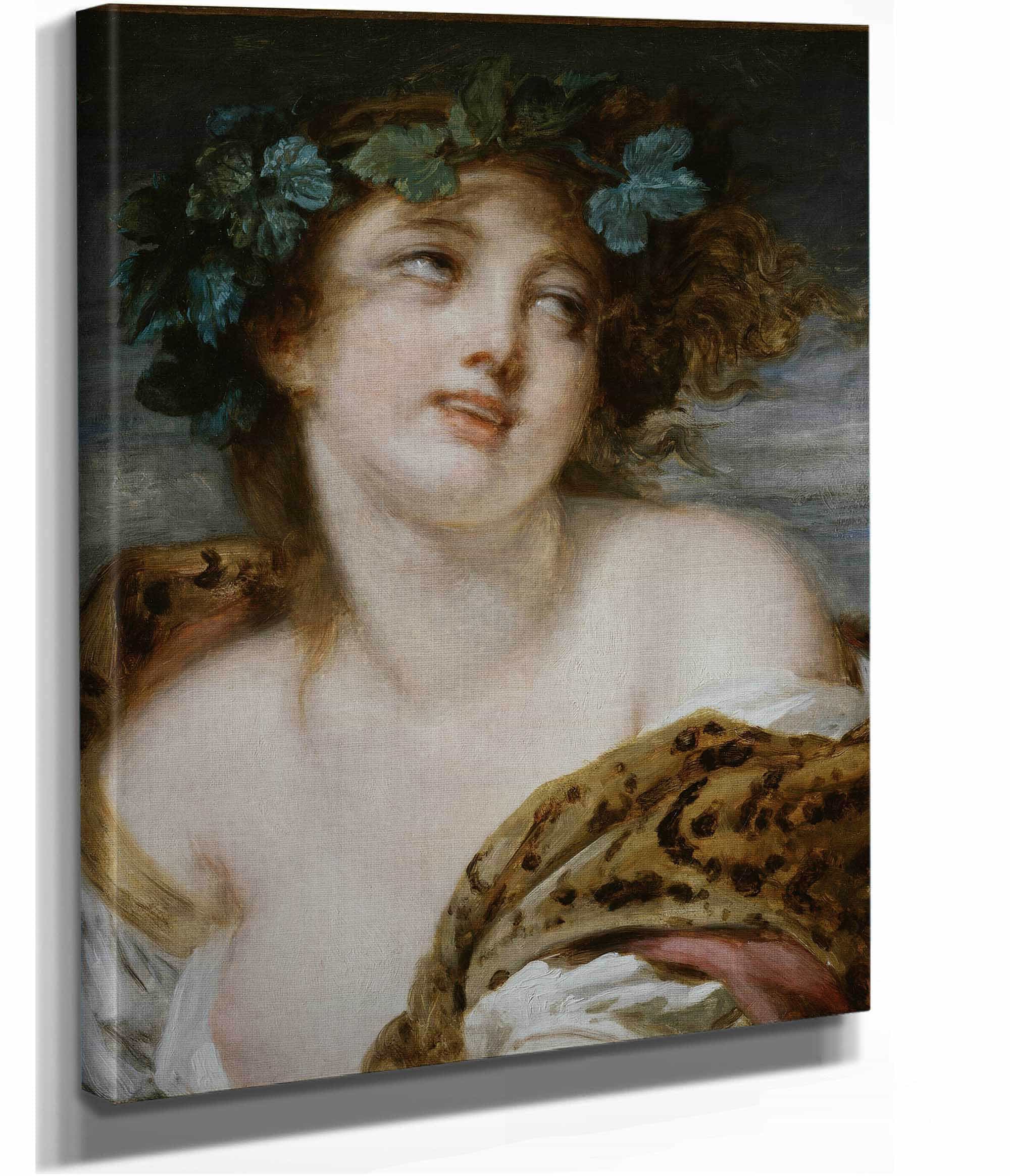 Bacchante Probably S by Jean Baptiste Greuze