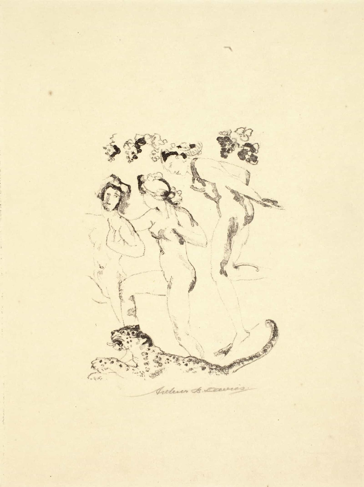 Bacchantes by Arthur Bowen Davies