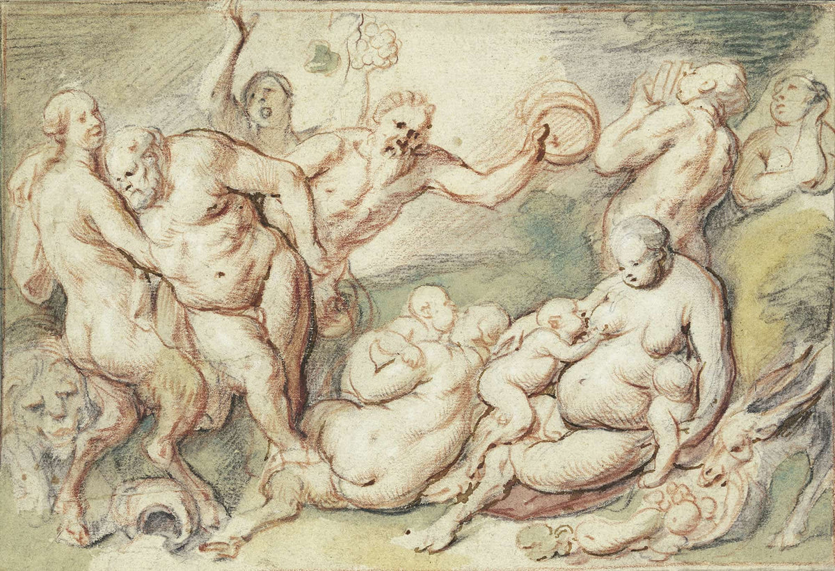 Bachanalia by Jacob Jordaens
