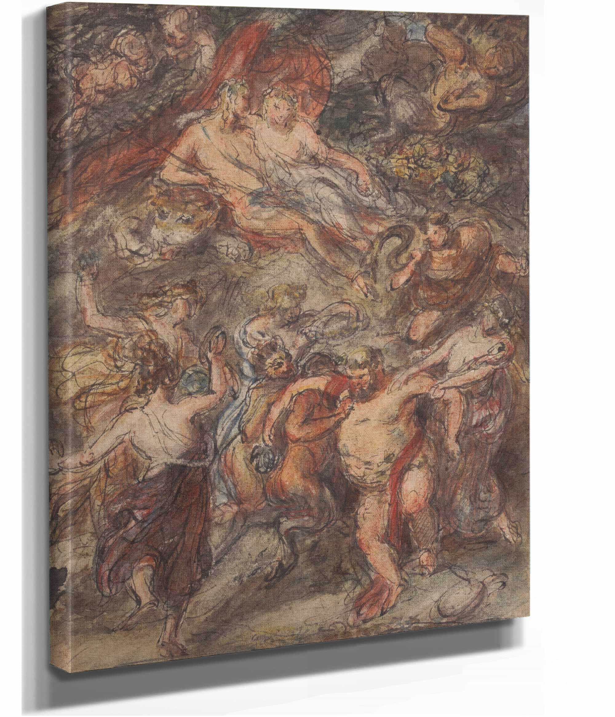 Bachanalia Scene by Robert Smirke