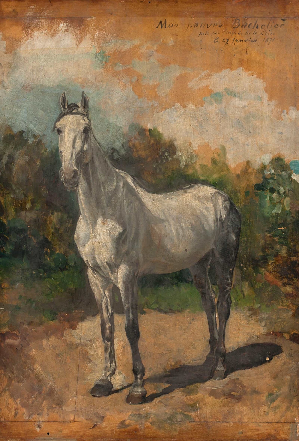 Bachelier Cheval De Lartiste by Ernest Meissonier