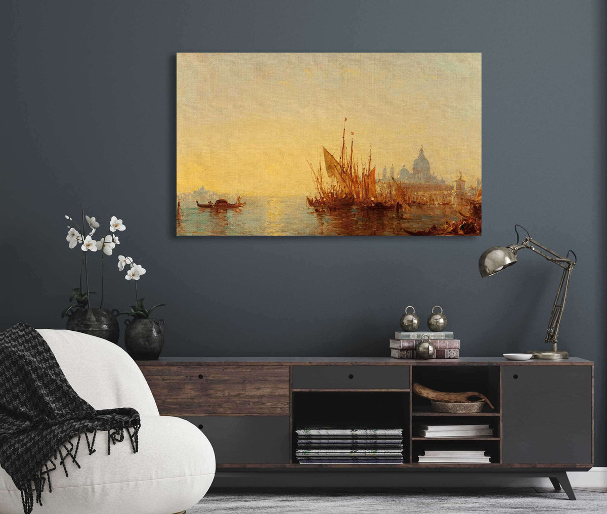 Bacino Di San Marco by Felix Ziem