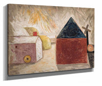 Backyard In The Sunshine by Tadeusz Makowski