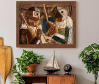 Bagpiper Joueurs De Biniou by Tadeusz Makowski