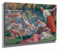 Baignade Dans La Cure by Maximilien Luce