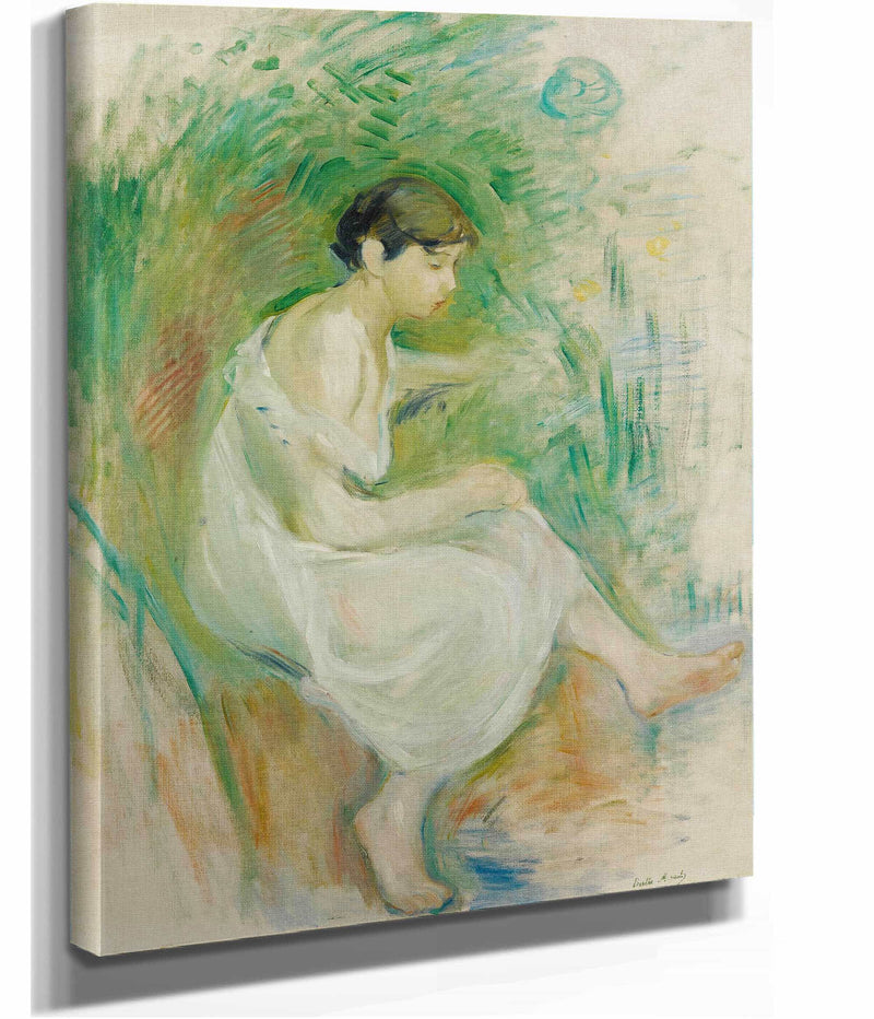 Baigneuse En Chemise by Berthe Morisot