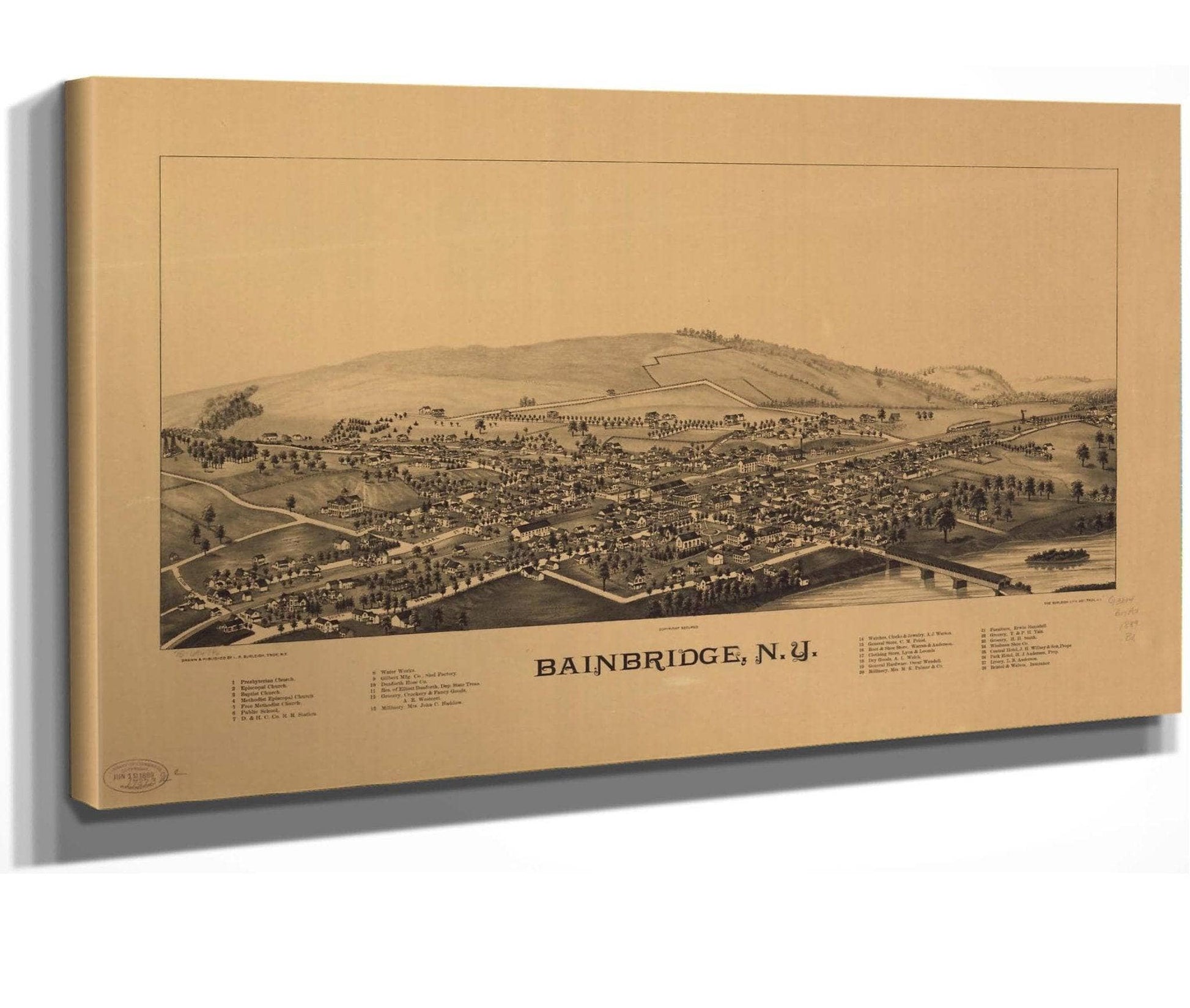 Bainbridge Ny  State Of New York
