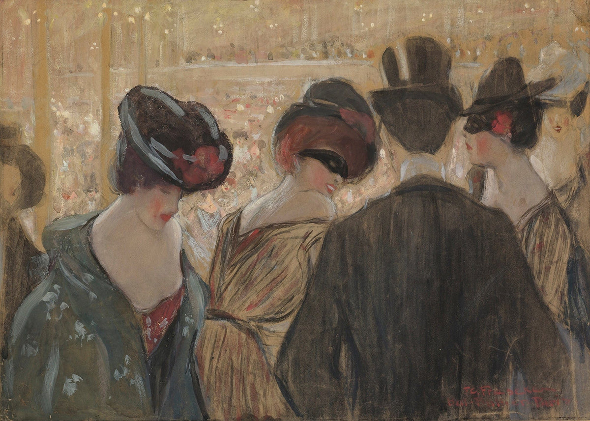 Bal Bullier Paris by Frederick Carl Frieseke